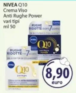 Acqua & Sapone NIVEA Q10 Crema Viso Anti Rughe Power offerta