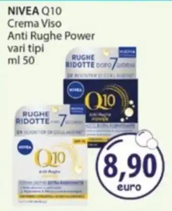 Acqua & Sapone NIVEA Q10 Crema Viso Anti Rughe Power offerta