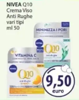 Acqua & Sapone NIVEA Q10 Crema Viso Anti Rughe offerta