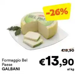 Unes Formaggio Bel Paese GALBANI offerta