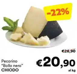 Unes Pecorino "Bollo nero" CHIODO offerta