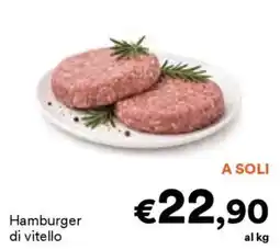 Unes Hamburger di vitello offerta
