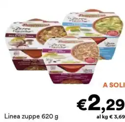 Unes Linea zuppe offerta