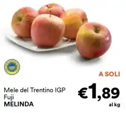 Unes Mele del Trentino IGP Fuji MELINDA offerta
