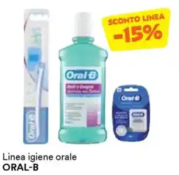 Unes Linea igiene orale ORAL-B offerta