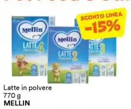 Unes Latte in polvere MELLIN offerta