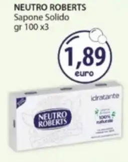 Acqua & Sapone NEUTRO ROBERTS Sapone Solido offerta