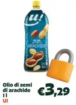 Unes Olio di semi di arachide U! offerta