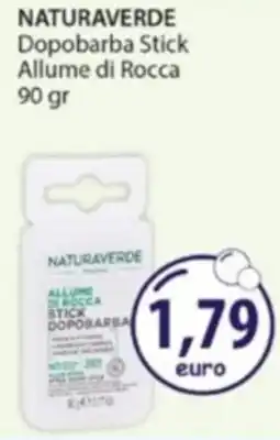 Acqua & Sapone NATURAVERDE Dopobarba Stick Allume di Rocca offerta