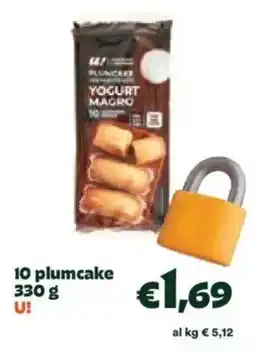 Unes 10 plumcake U! offerta