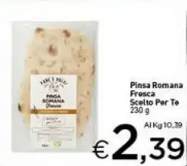 Crai Pinsa romana fresca scelto per te offerta