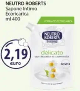Acqua & Sapone NEUTRO ROBERTS Sapone Intimo Ecoricarica offerta