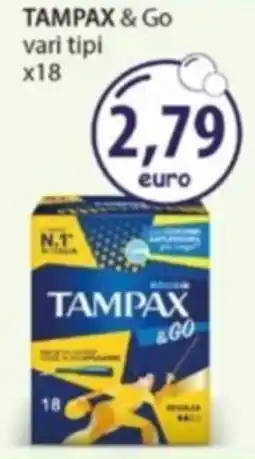 Acqua & Sapone TAMPAX & Go x18 offerta