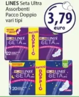 Acqua & Sapone LINES Seta Ultra Assorbenti Pacco Doppio offerta