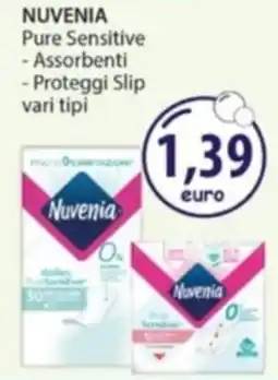 Acqua & Sapone NUVENIA Pure Sensitive Assorbenti, Proteggi Slip offerta
