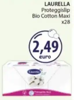 Acqua & Sapone LAURELLA Proteggislip Bio Cotton Maxi x28 offerta