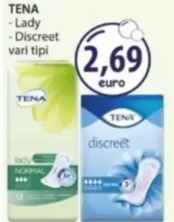 Acqua & Sapone TENA Lady, Discreet offerta