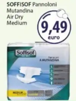 Acqua & Sapone SOFFISOF Pannoloni Mutandina Air Dry Medium offerta