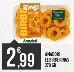 Euroesse Amadori le birbe rings offerta