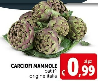 Deco Supermercati Carciofi offerta