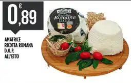 Euroesse Amatrice ricotta romana d.o.p. all'etto offerta