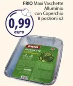 Acqua & Sapone FRIO Maxi Vaschette Alluminio con Coperchio offerta