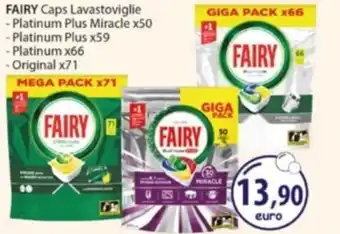 Acqua & Sapone FAIRY Caps Lavastoviglie offerta