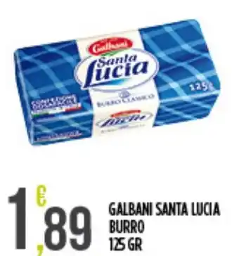 Euroesse Galbani santa lucia burro offerta