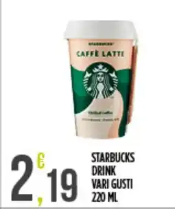 Euroesse Starbucks drink offerta