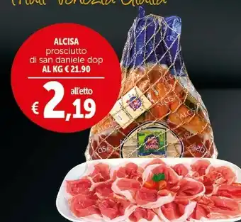 Deco Supermercati Prosciutto san daniele offerta