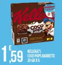 Euroesse Kellogg's coco pops barrette offerta
