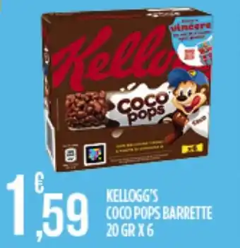Euroesse Kellogg's coco pops barrette offerta