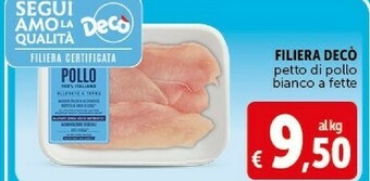 Deco Supermercati Petto di pollo offerta