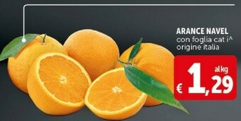 Deco Supermercati Arance offerta