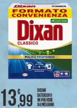 Euroesse Dixan detersivo in polvere 84 msurini offerta