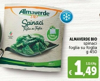 Deco Supermercati Spinaci offerta