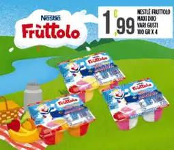 Euroesse Nestle fruttolo maxi duo offerta