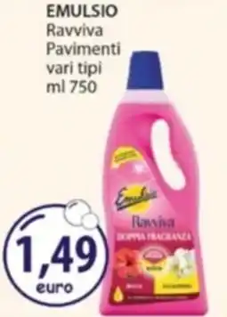 Acqua & Sapone EMULSIO Ravviva Pavimenti offerta