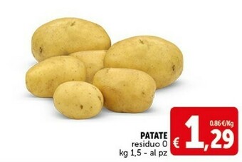 Deco Supermercati Patate offerta