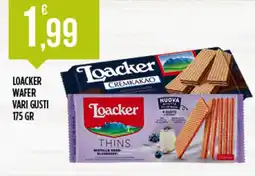 Euroesse Loacker wafer offerta