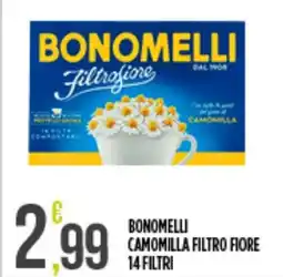 Euroesse Bonomelli camomilla filtro fiore 14 filtri offerta