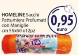 Acqua & Sapone HOMELINE Sacchi Pattumiera Profumati con Maniglie offerta
