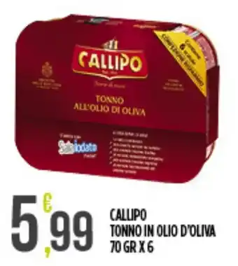 Euroesse Callipo tonno in olio d'oliva offerta