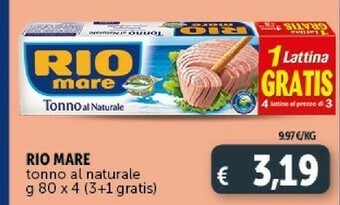 Deco Supermercati Tonno rio mare offerta