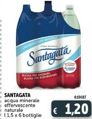 Deco Supermercati Acqua offerta