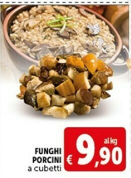 Deco Supermercati Funghi porcini offerta