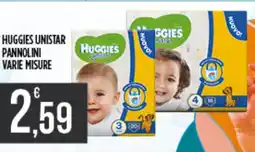 Euroesse Huggies unistar pannolini offerta