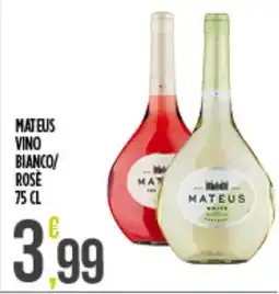 Euroesse Mateus vino bianco/ rosè offerta