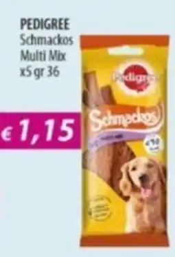 Acqua & Sapone PEDIGREE Schmackos Multi Mix x5 offerta