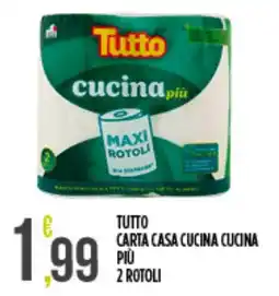 Euroesse Tutto carta casa cucina cucina più 2 rotoli offerta